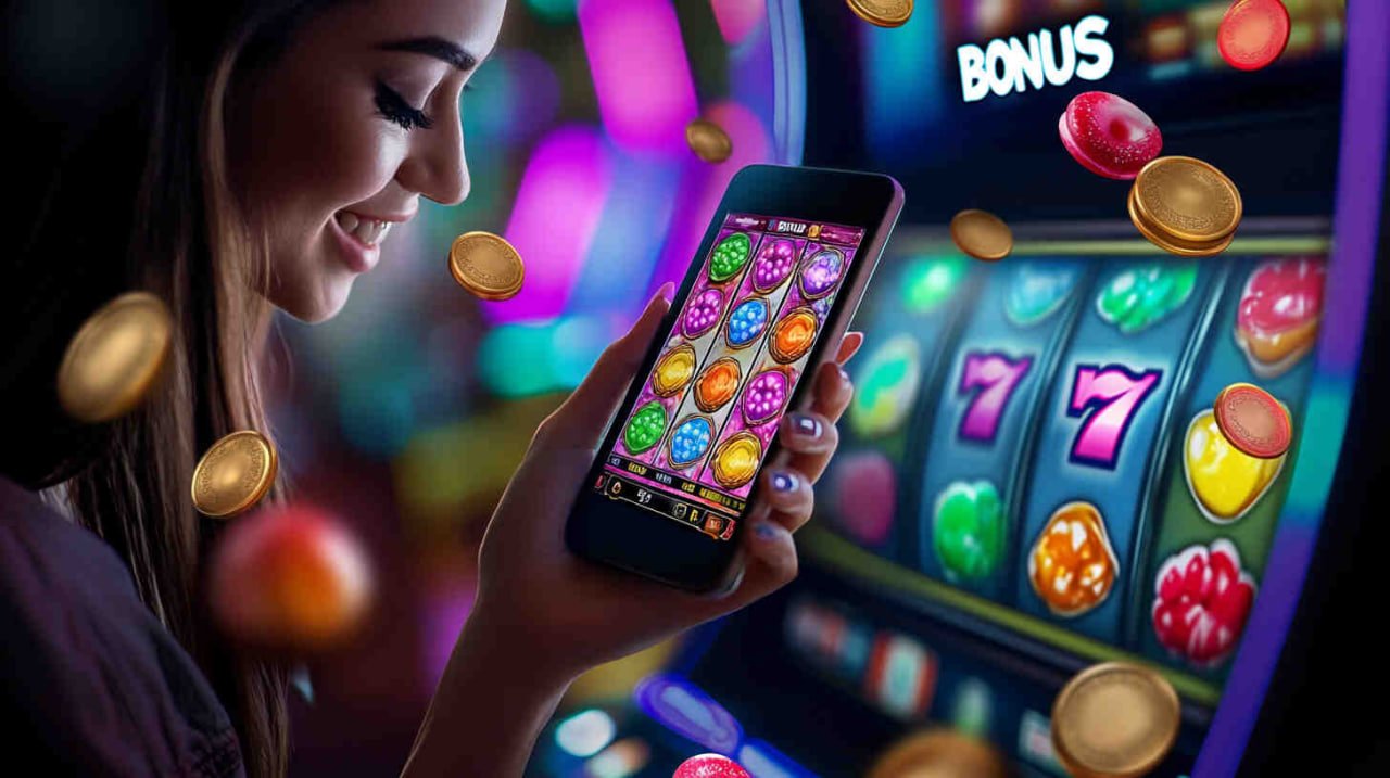 Football pitch and reel view of 75 bd Football Star Deluxe slots game